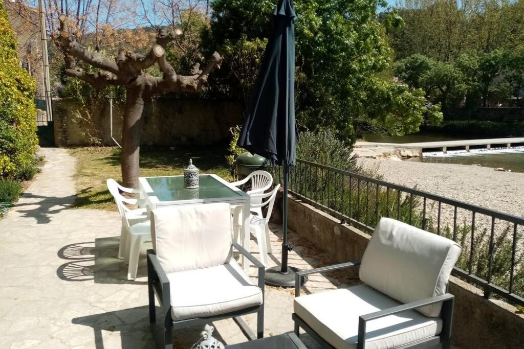 Character Filled House Overlooking The River Cesse Bize-Minervois Exterior photo